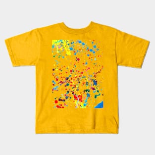 Modern Splatter Art Kids T-Shirt